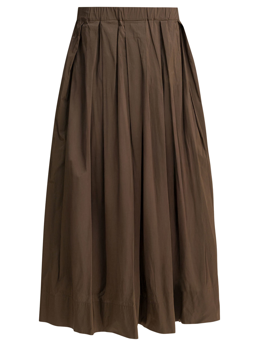 Max Mara S Long Flared Skirt Gonne - Marrone | c52f6f150f99a5b3b372492f4e1daf5165c23abc