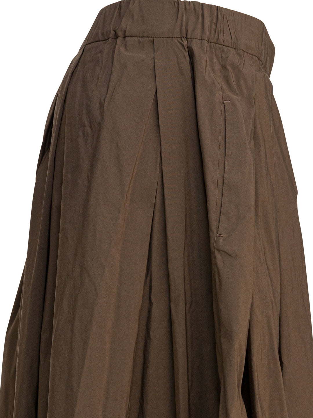 Max Mara S Long Flared Skirt Gonne - Marrone | 592d949db25ea15b7977a701f923602b7e5d342f