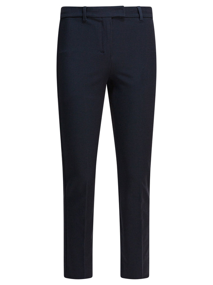 Max Mara S  Trousers - Blu | 7bd2be293b25d93ecd145e2c18521e51f05aacb4