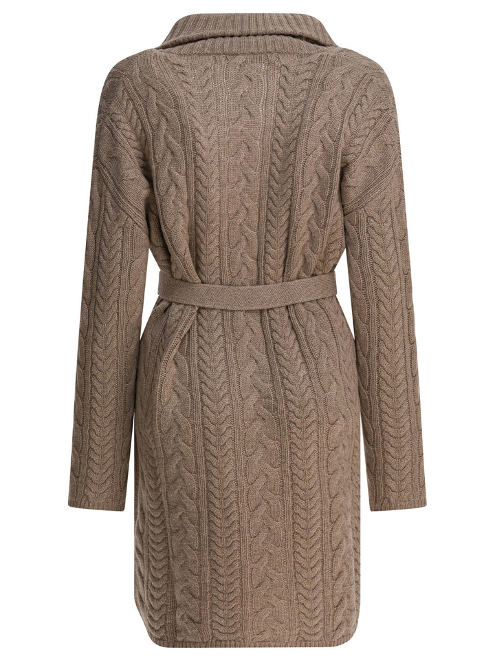 Max Mara S Wool And Cashmere Cardigan Knitwear - Beige | 32ee2522fbfb535c22afb4521af912572a97f2d6