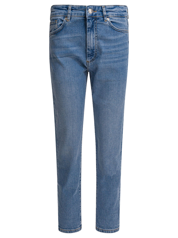 Max Mara Sportmax Perfect Fit Boyfriend Jeans - Blu | cfdd82ab9426e246f48ee6ee48187bd6c82c24ec