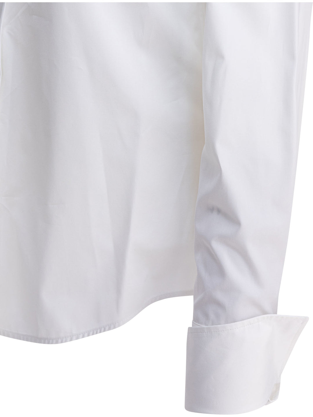 Max Mara Sportmax Cotton Poplin Shirt Shirts - Bianco | 1807263c02bb084cc786d7a2e6d49555df390eca