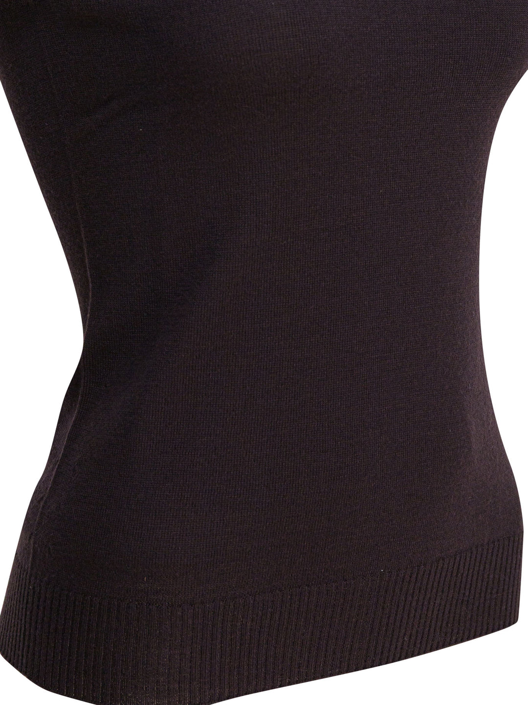 Max Mara Sportmax Mock Neck Sleeveless Knitwear - Marrone | 2600412ef02ba50f94f5e9dc408e84e8d81f01a0