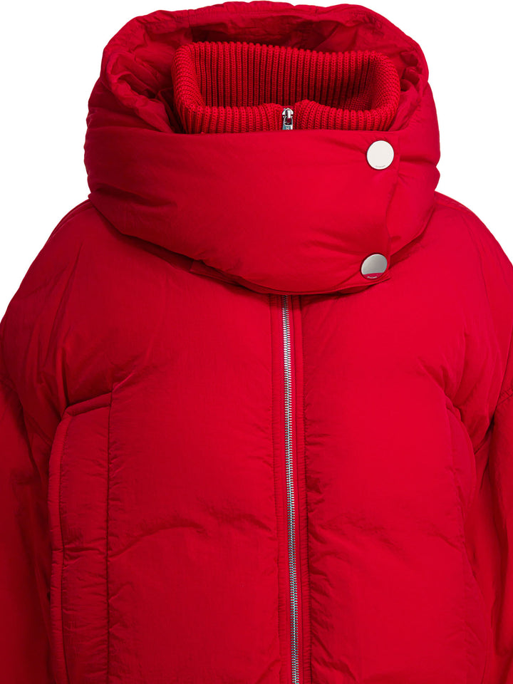Max Mara Sportmax Anti-Drip Short Down Jacket Jackets and Coats - Rosso | ed20d0122d42c22cbacb13ad6951f79183ccb5f7