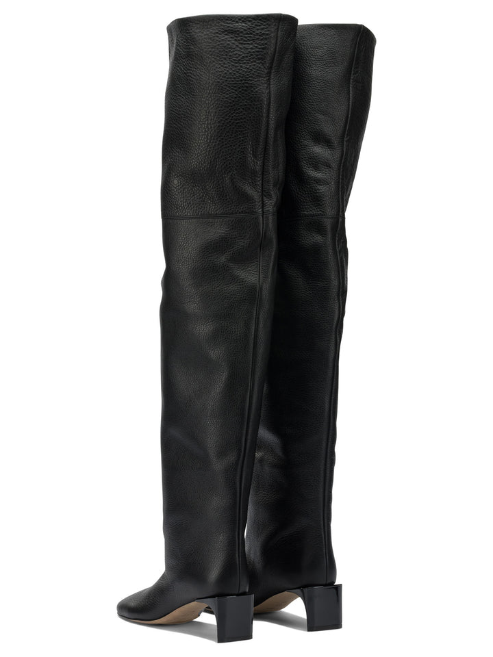 Max Mara Sportmax Over-The-Knee  45mm Boots - Nero | ddf196cdbdd687fd60f1b28aa54e27a188174dca