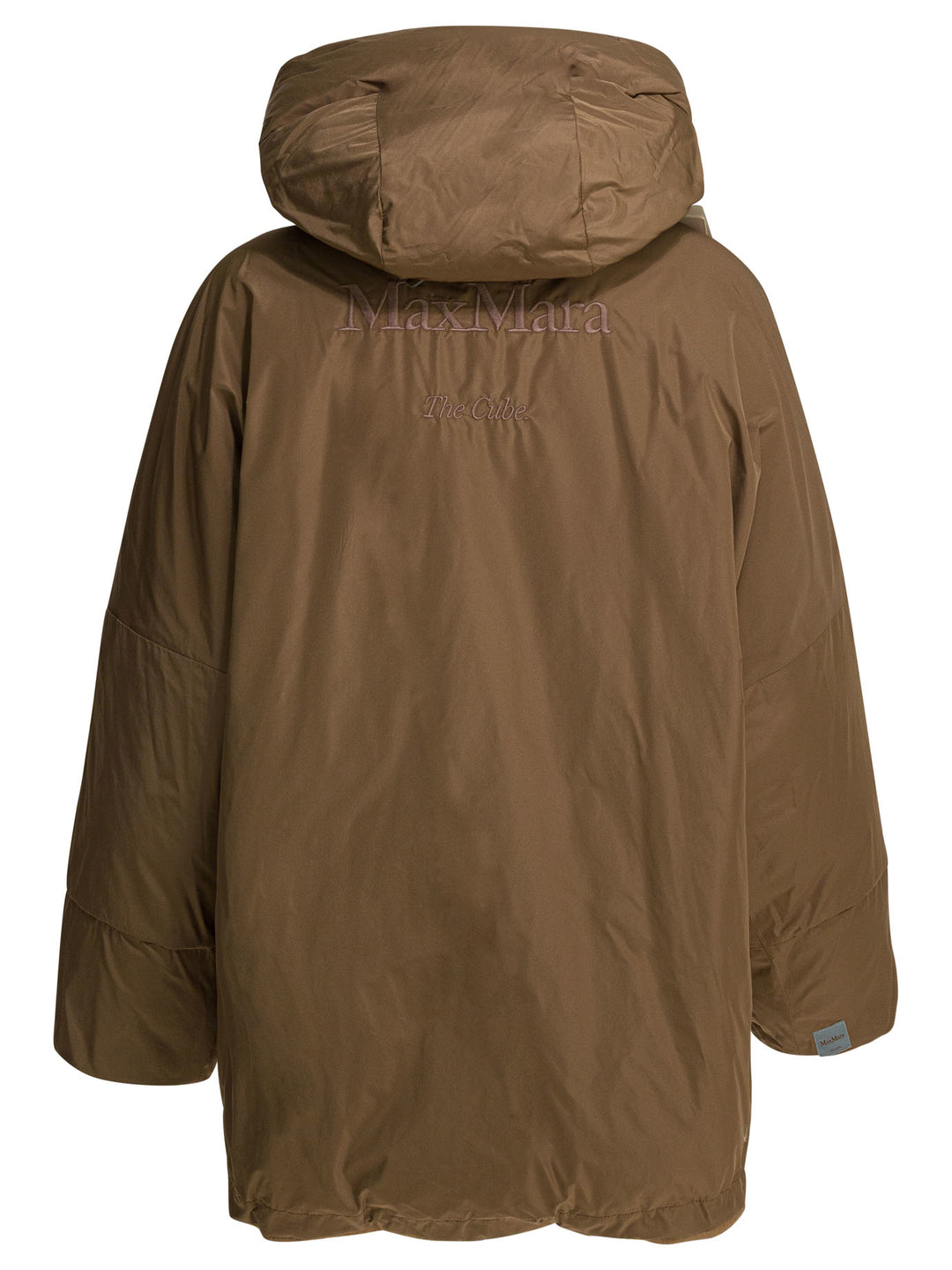 Max Mara The Cube Short Down Jacket In Camel Wool Jackets and Coats - Marrone | 455128d32fd19d21abca1cd691e3be5886d68f00