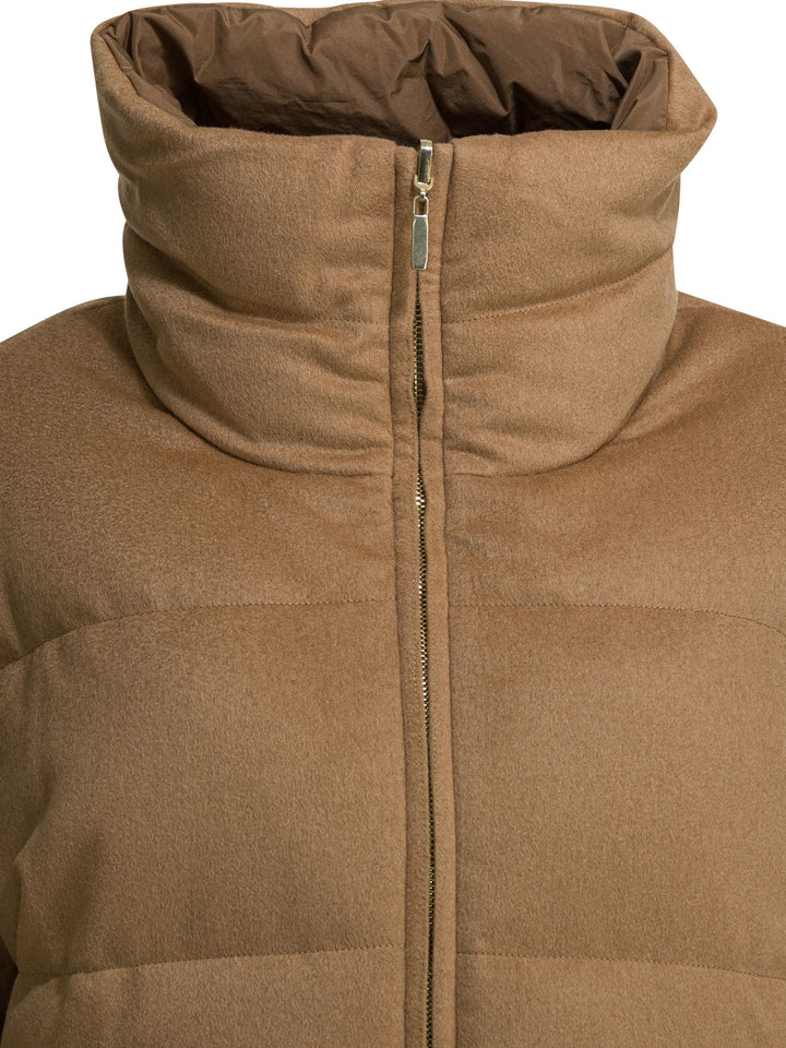 Max Mara The Cube Reversible Short Down Jacket Jackets and Coats - Marrone | 7e29d197d7f3b0e3b7ea011bd5e367160212088b