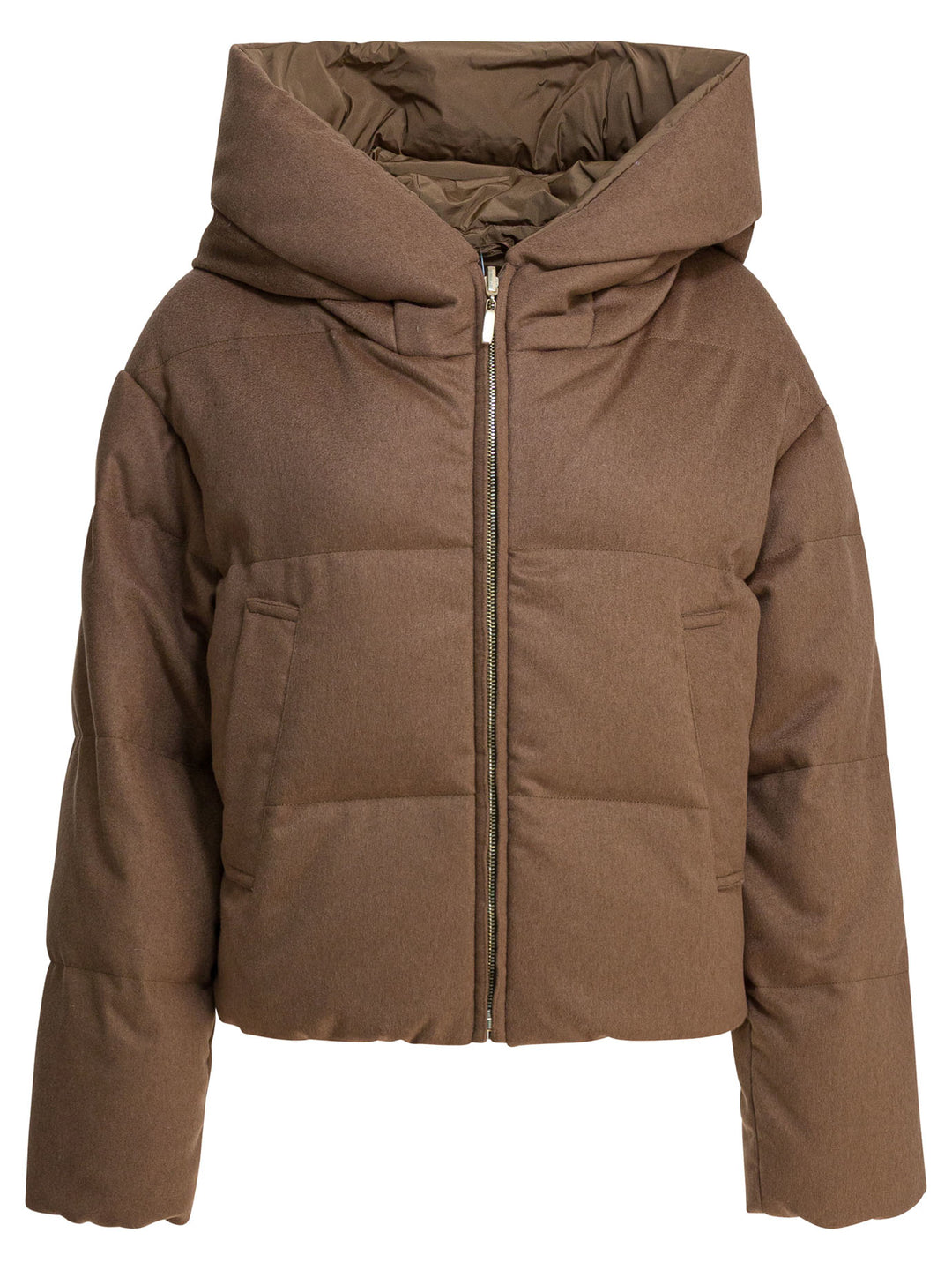 Max Mara The Cube Reversible Short Down Jacket Jackets and Coats - Marrone | 5dab9d1ed23c77fbe1774f010f099d24ebc70794