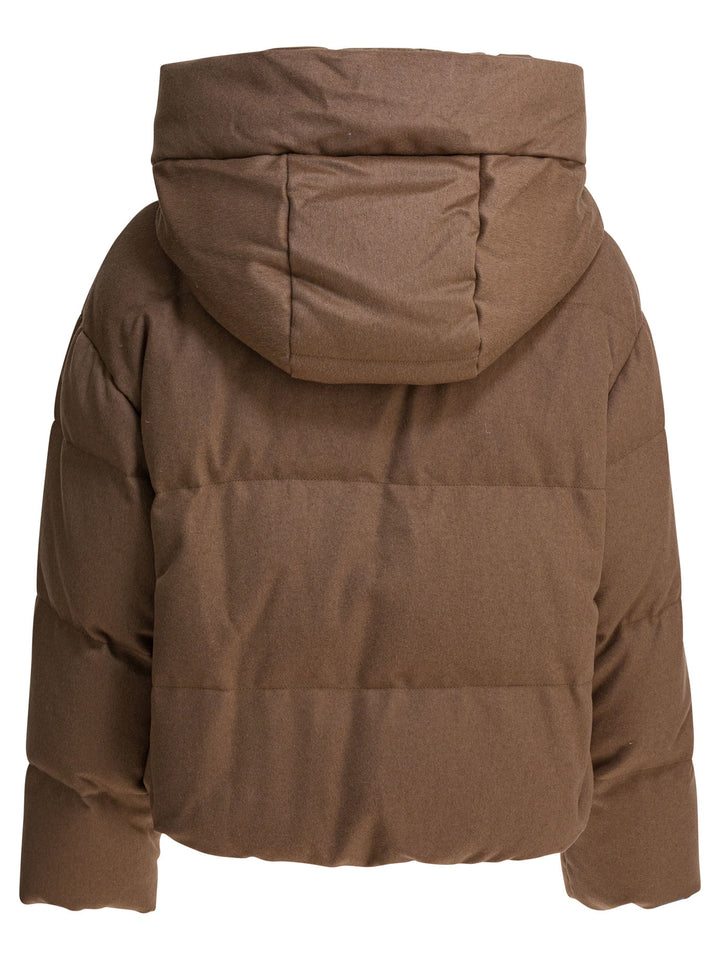 Max Mara The Cube Reversible Short Down Jacket Jackets and Coats - Marrone | d8baa60fd3da4f90ba18c3947fe332eae01978d8