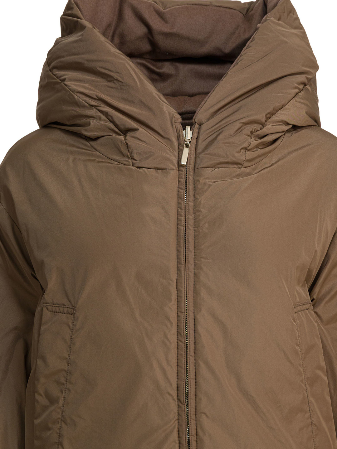 Max Mara The Cube Reversible Short Down Jacket Jackets and Coats - Marrone | f194ec37a3404ca85a6934ef3c13fc79f69908ba