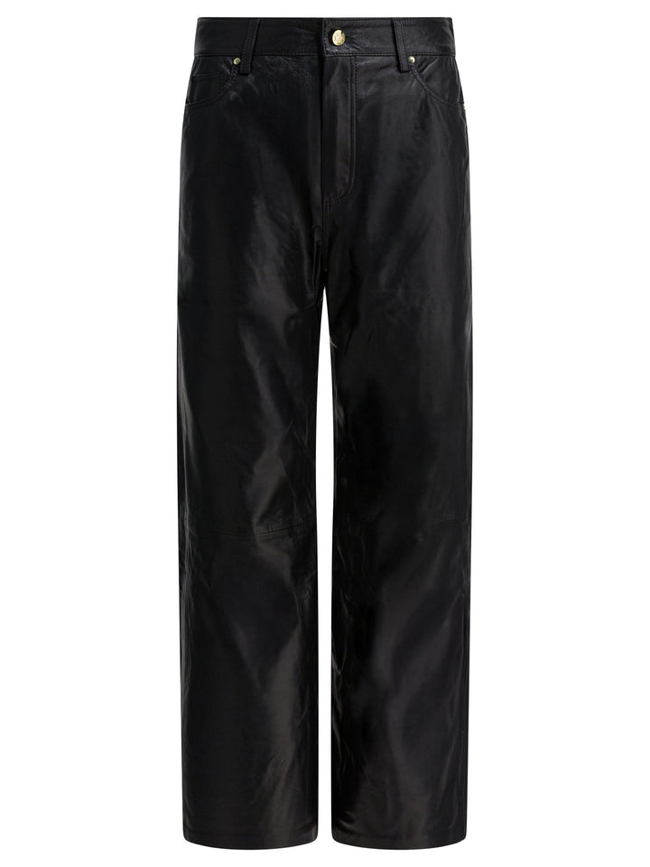 Max&Moi  Trousers - Nero | d6cc25226dfa210b1ddbd415dafec4ee159600fc