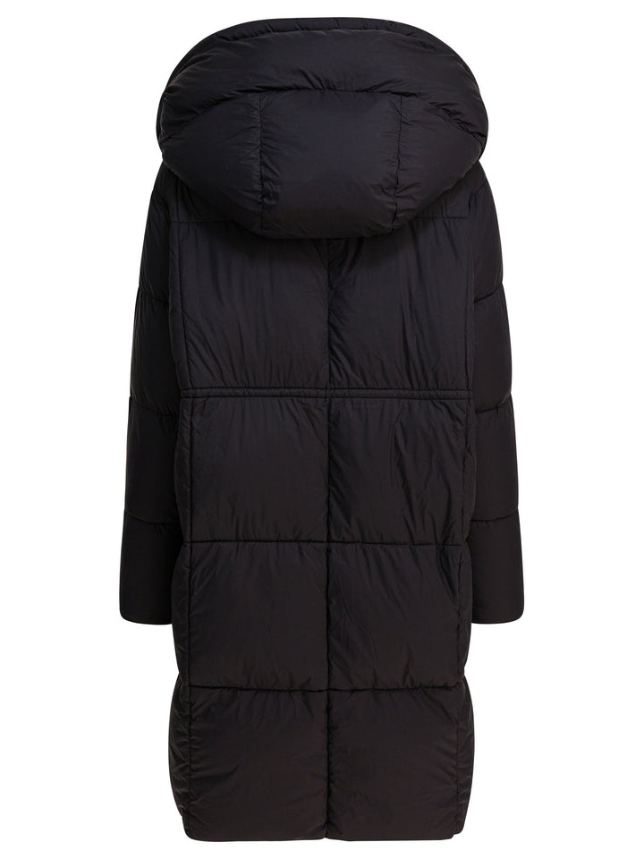 Max&Moi Long Down Jacket With Over Hood Jackets and Coats - Nero | 64d51d5e0f883da3c641375a8746c8c455c9e3da