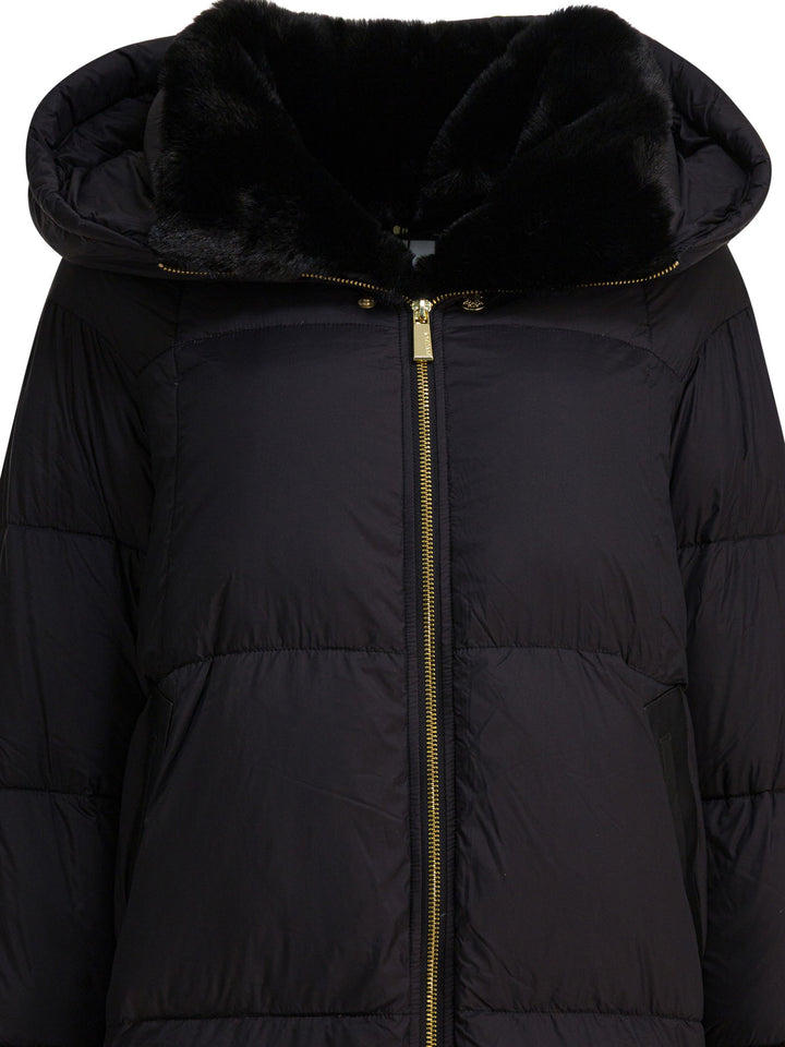 Max&Moi Long Down Jacket With Over Hood Jackets and Coats - Nero | d79f6382414eeb100dc0436cbe6bc30282974f10