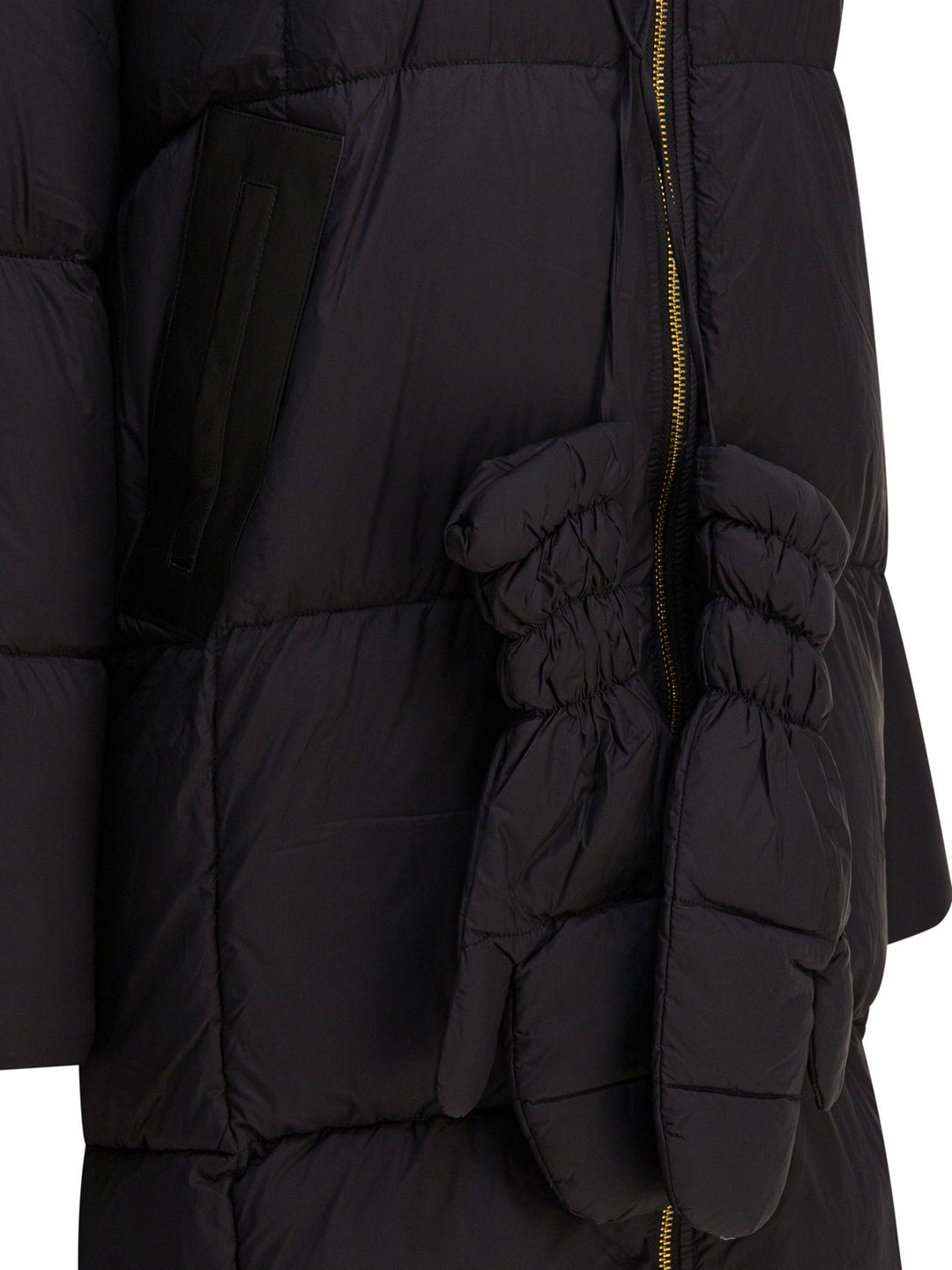 Max&Moi Long Down Jacket With Over Hood Jackets and Coats - Nero | 921adb859451a5a536d990645696b5f2b602ddbc