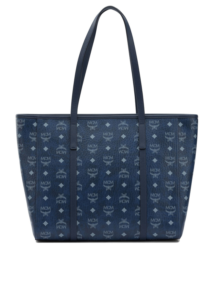 Mcm Toni Borse a Spalla e Tracolla - Blu | 30adbb73e2224be01493aa5a35f34888dbcbb528