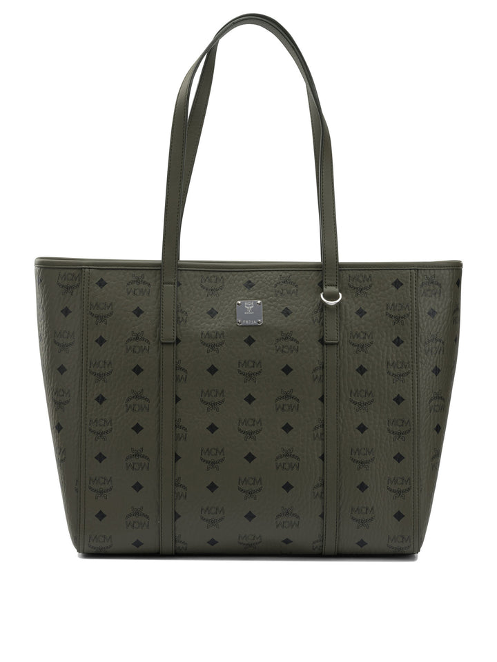 Mcm Toni Borse a Spalla e Tracolla - Verde | 10a0bc9c91bc0df7794b8ec73305051a11ac9c0c
