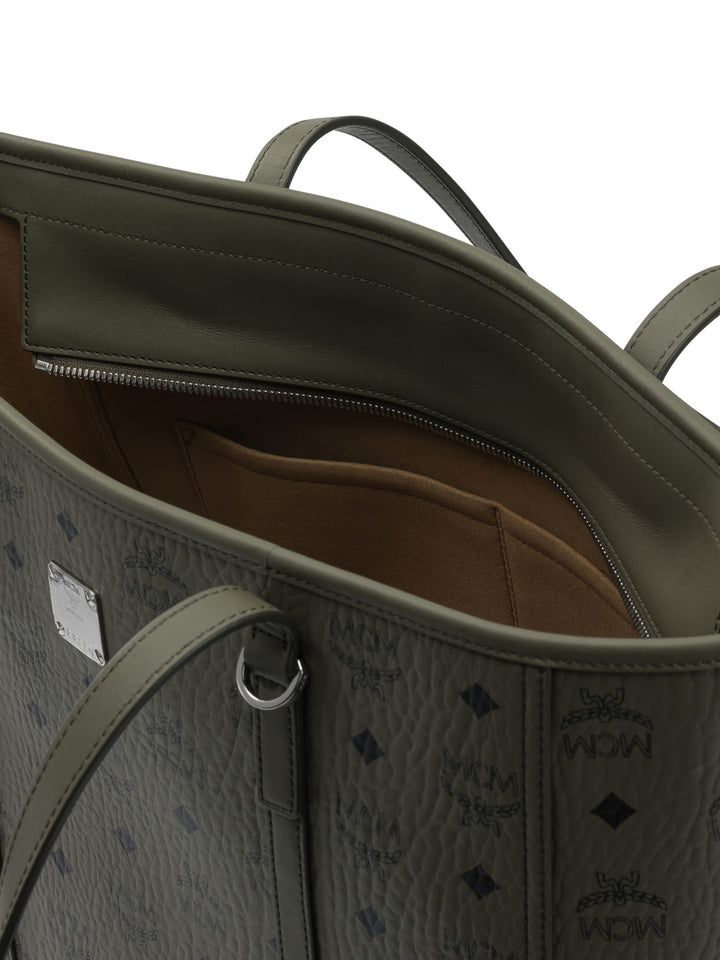 Mcm Toni Borse a Spalla e Tracolla - Verde | 47ccfc559993f5c013c86c4b3df1587b5fff9b03