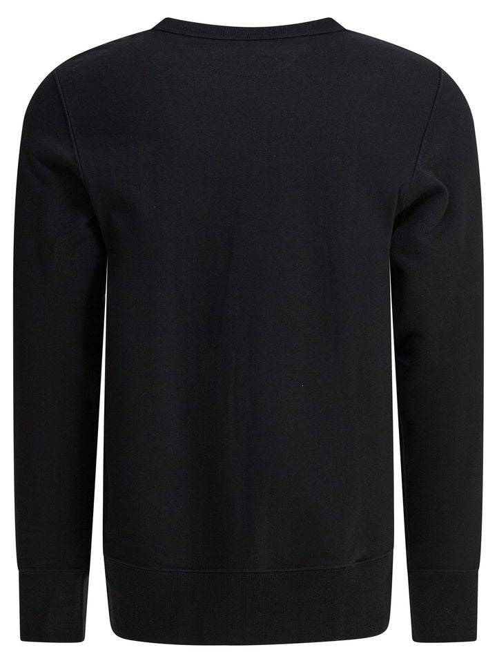 Merz B. Schwanen Loopwheeled Sweatshirts - Nero | a095edd089b8151f89492e074a5d71193155b1f4