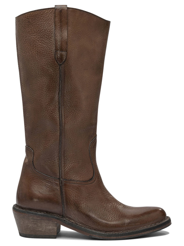 Dallas 50mm Boots And Ankle Boots Brown