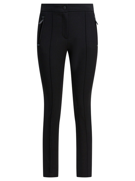 Nylon Pants Trousers Nero