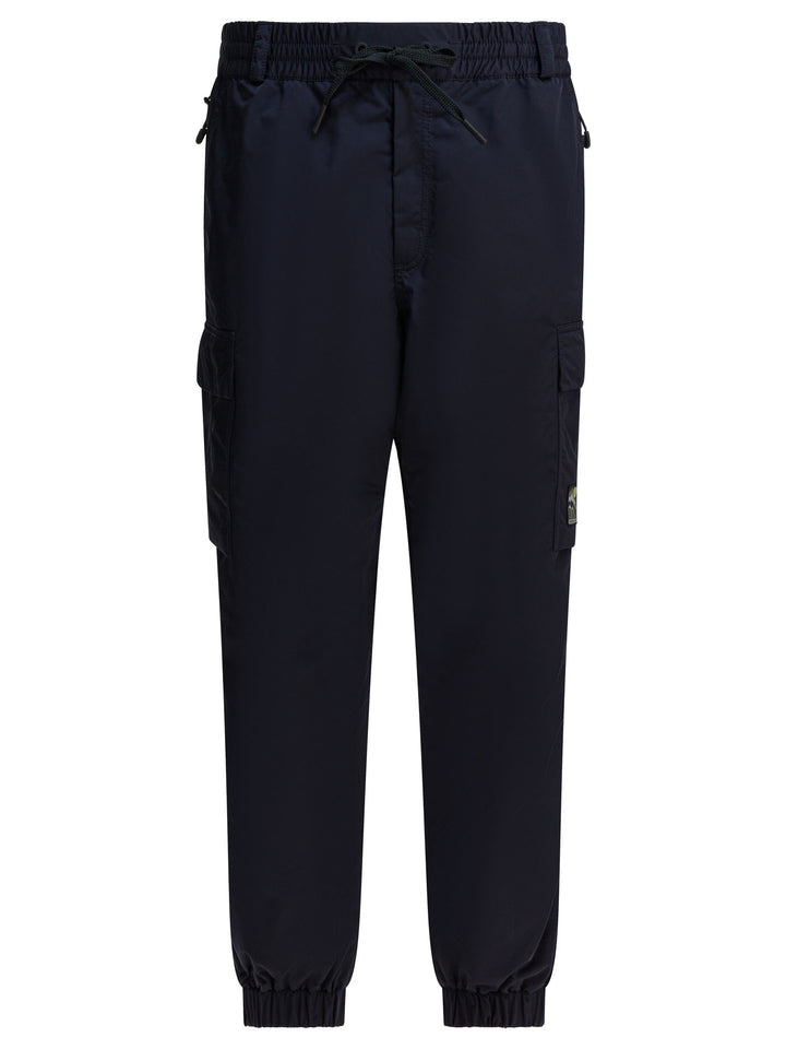 Moncler Grenoble Cargo Pants Trousers - Blu | 3fed7b696c9eca8a514387879a059e13ffb61453