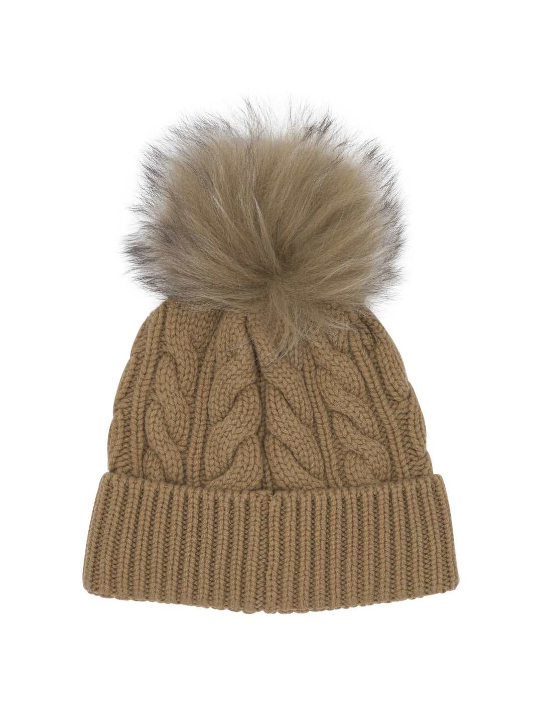Moncler Grenoble Wool Blend Beanie Cappelli - Beige | 1964ff813a9e53bc596930f557ef829507287660