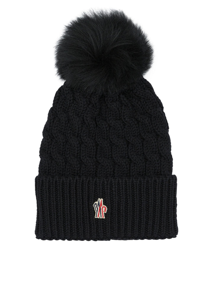 Moncler Grenoble Wool Beanie Cappelli - Nero | 70338ac229abc05c9cfeca98cf3f9c8cb6bd3917