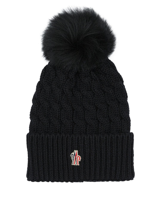 Wool Beanie Cappelli Nero