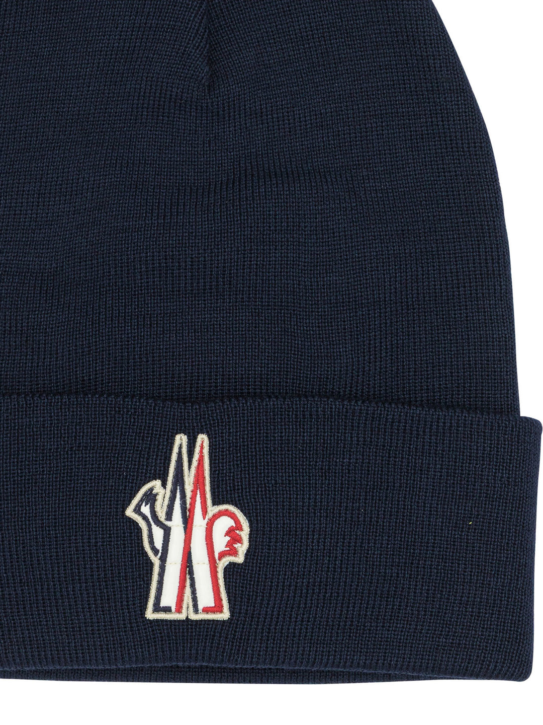 Moncler Grenoble Wool Beanie Cappelli - Blu | 3be81c1ad09f569d1df1bb7f3c2b28c54408785c