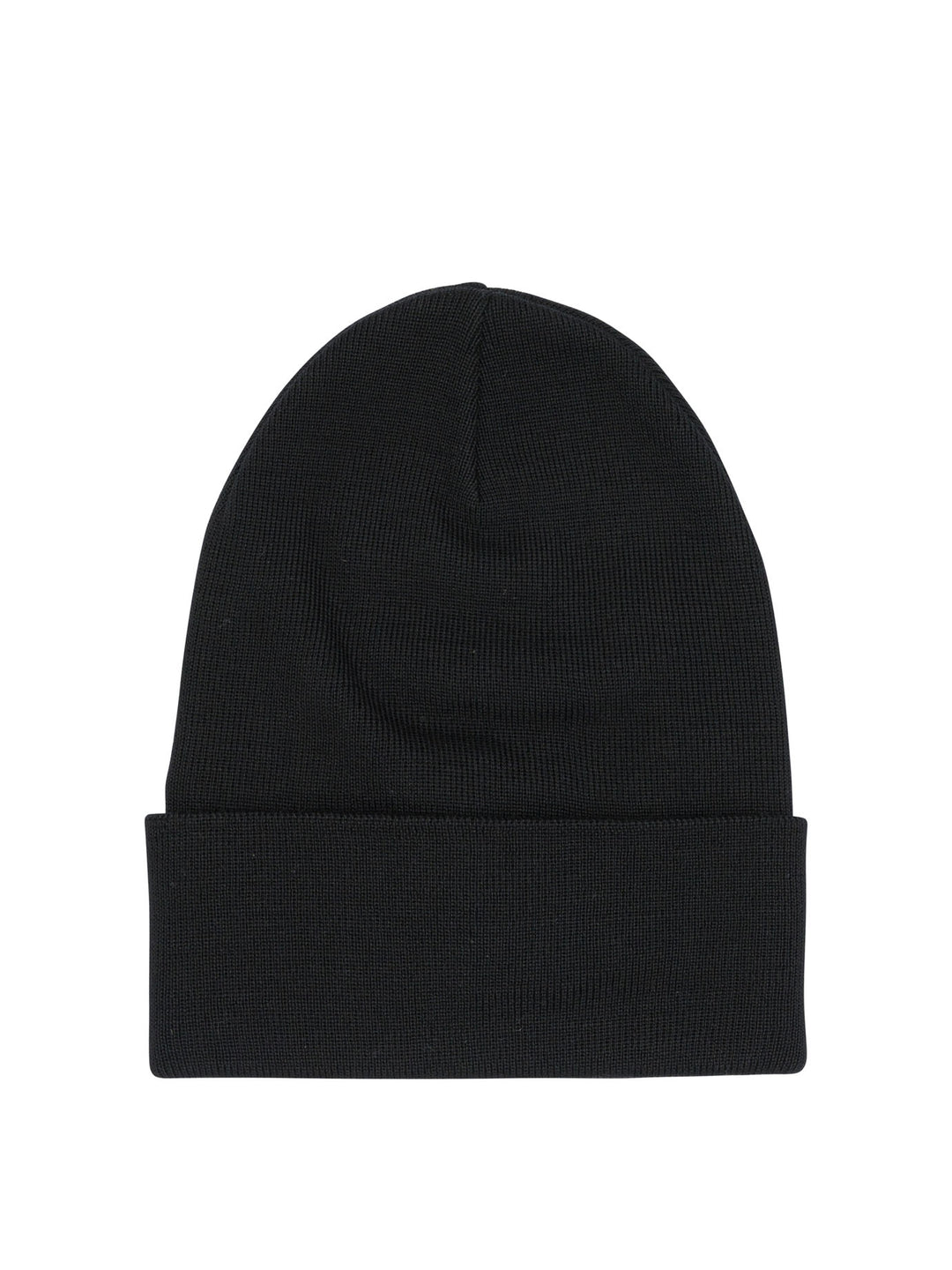 Moncler Grenoble Wool Beanie Cappelli - Nero | a6ac0d494c4b7a3eb0ce4f076e97b22111d5c689