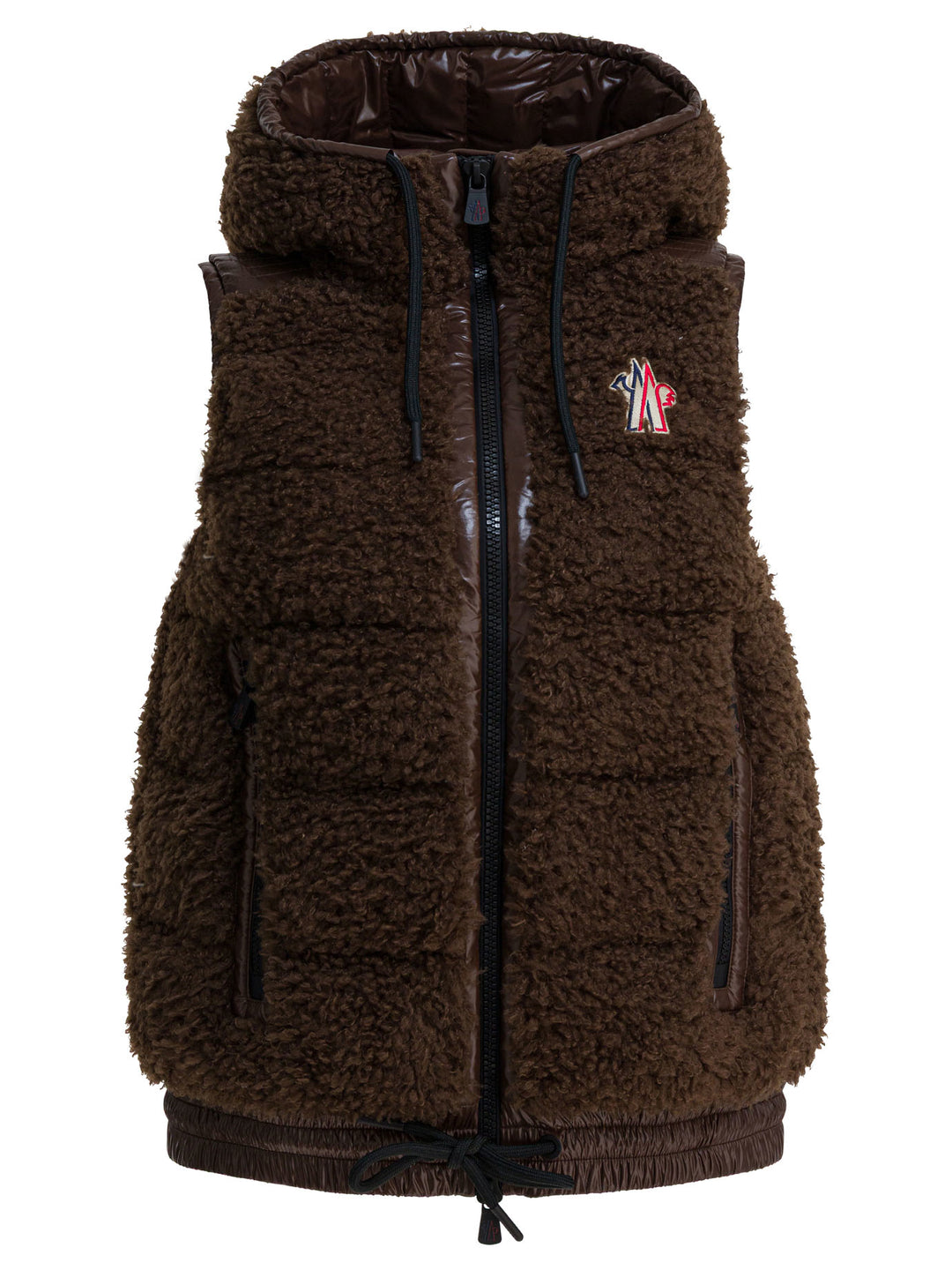 Moncler Grenoble Teddy Jackets and Coats - Marrone | 7e920b3dfa6b7012061176f17db75a5c7fb7db2a