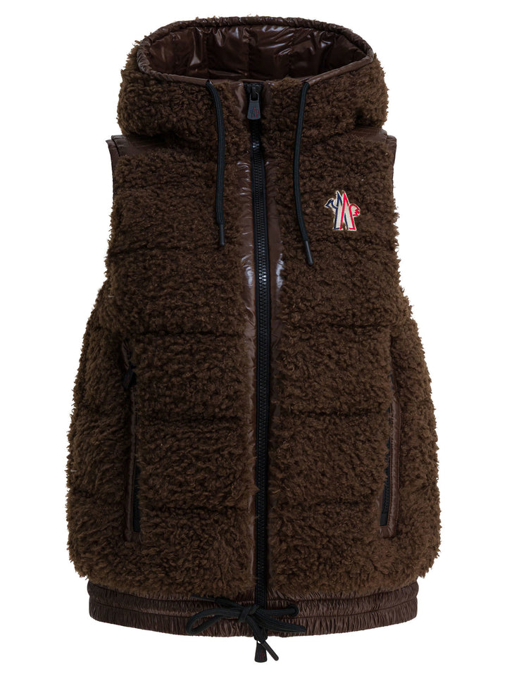 Moncler Grenoble Teddy Jackets and Coats - Marrone | 7e920b3dfa6b7012061176f17db75a5c7fb7db2a