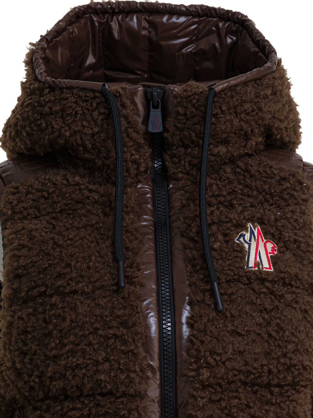 Moncler Grenoble Teddy Jackets and Coats - Marrone | d5fcdf1954d4fa554a2328112d033741589735f9