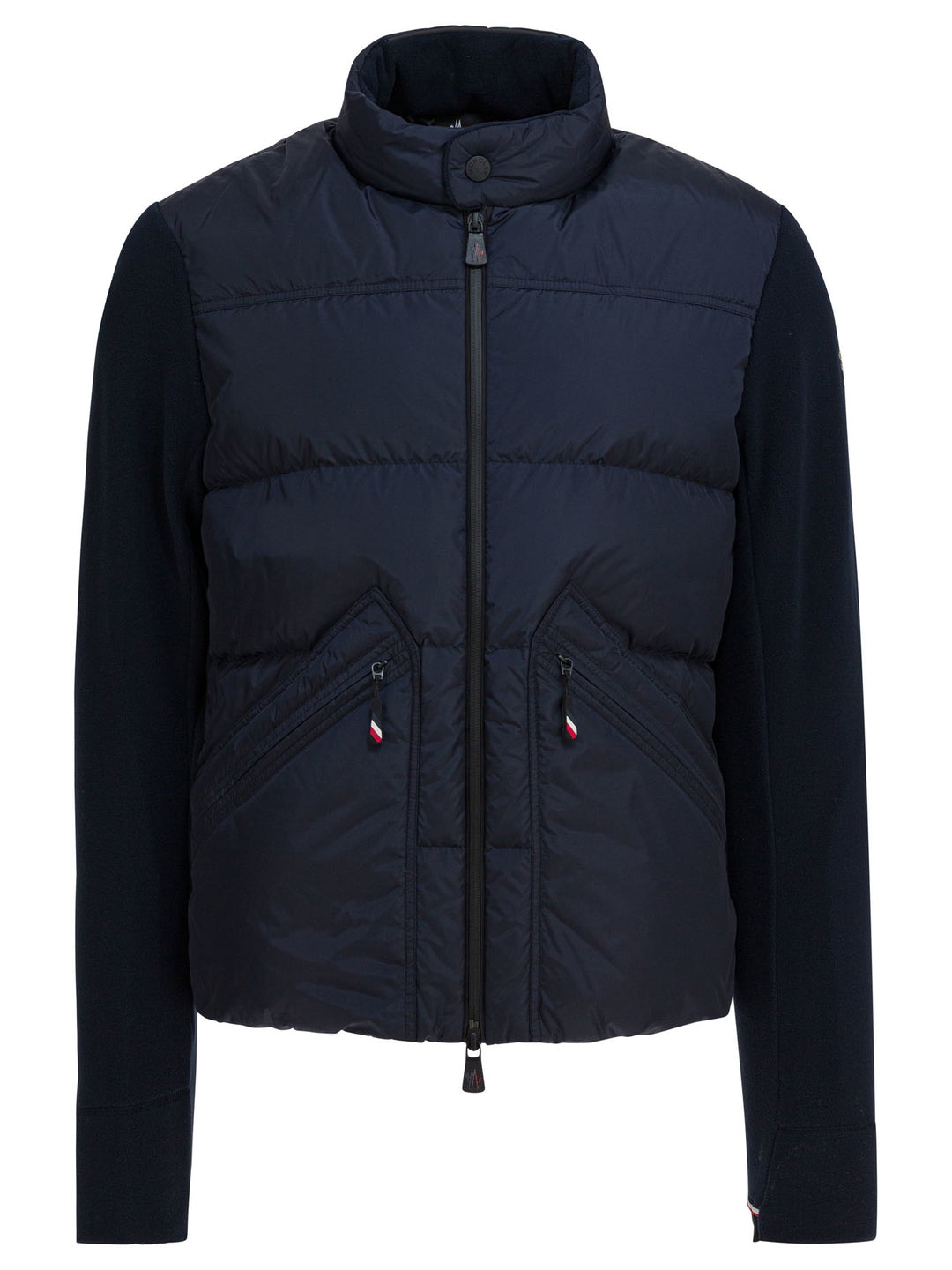 Moncler Grenoble Lightweight Down Jacket With Logo Jackets and Coats - Blu | 26d3e5a34b3a959424d44be9cf09918da8c937bc