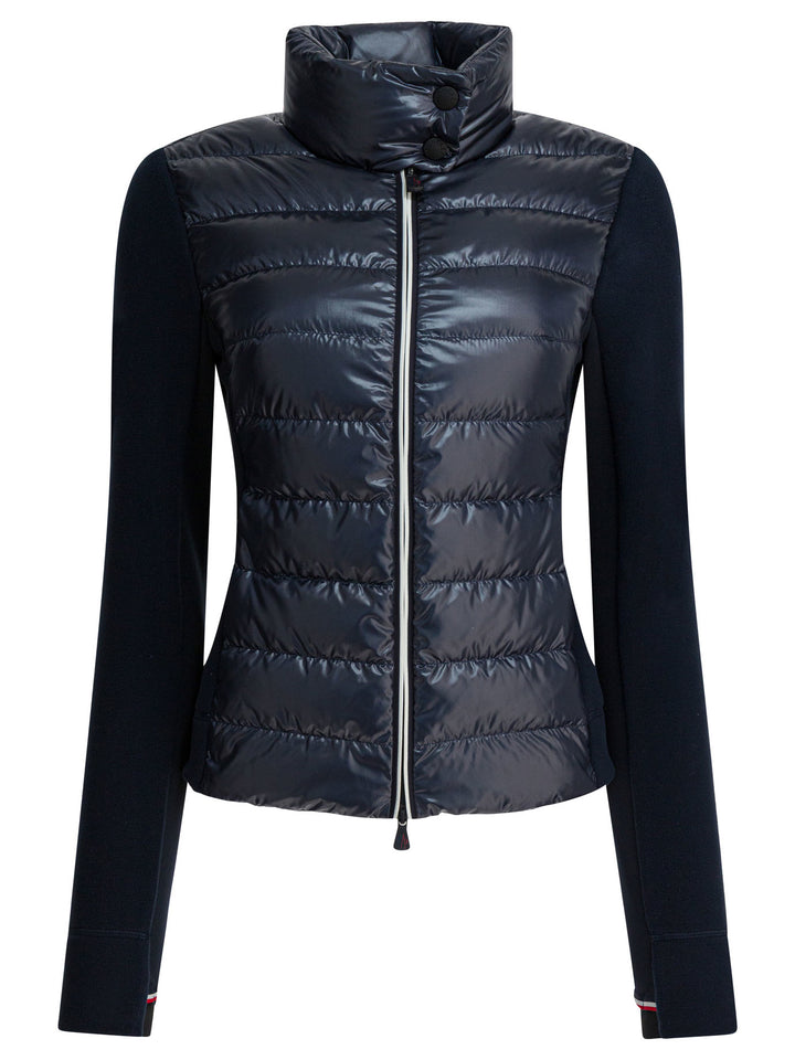 Moncler Grenoble Fleece Zipper Hoodie Sweatshirts - Blu | 2d93727f6b1a8eb9482acfa18c8fd55b183163d3