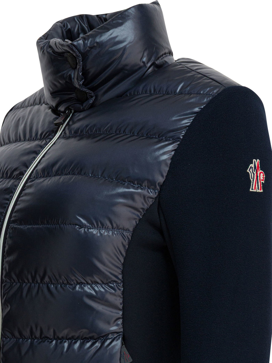 Moncler Grenoble Fleece Zipper Hoodie Sweatshirts - Blu | ebc6b21f2fe3c189fcbb174a18f359e912349250