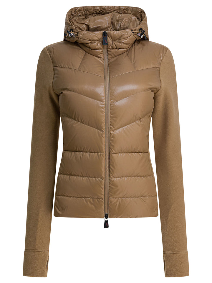 Moncler Grenoble Fleece Sweatshirt With Zipper Sweatshirts - Marrone | 5276a52451072a83a66c916d539ee5801574363d