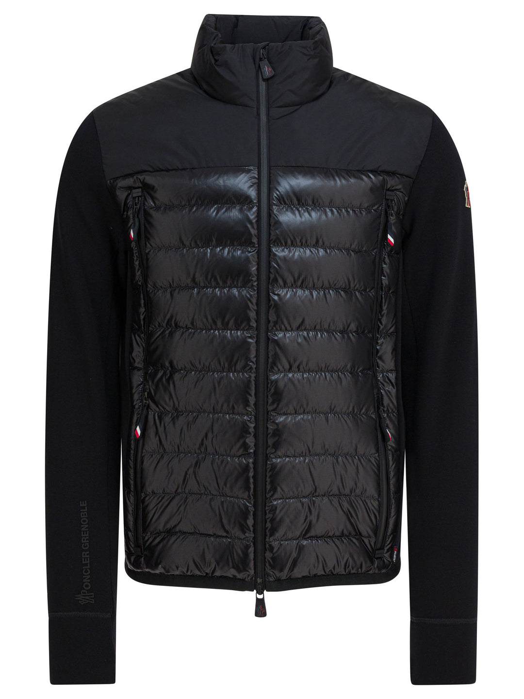 Moncler Grenoble Lightweight Down Jacket With Logo Jackets and Coats - Nero | 9c9e7530374b4a595a4aaff82e5bf8fdce500e8a