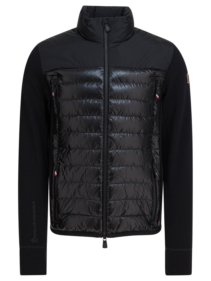 Moncler Grenoble Lightweight Down Jacket With Logo Jackets and Coats - Nero | 9c9e7530374b4a595a4aaff82e5bf8fdce500e8a