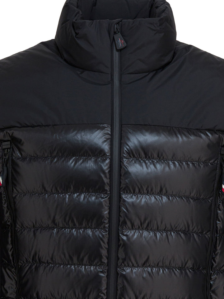 Moncler Grenoble Lightweight Down Jacket With Logo Jackets and Coats - Nero | 34487ccd31a6c779aa9f1e856fce26f0bed9dcc7