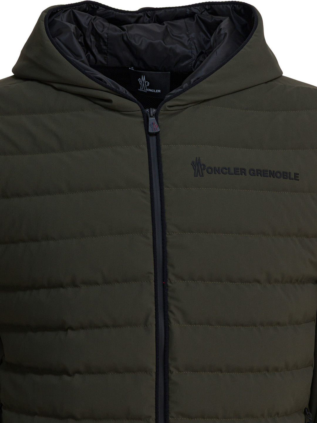 Moncler Grenoble Zipper Sweatshirt Sweatshirts - Verde | 4ec69c2d4b14fa14630c0289516fc693bb0f34fa