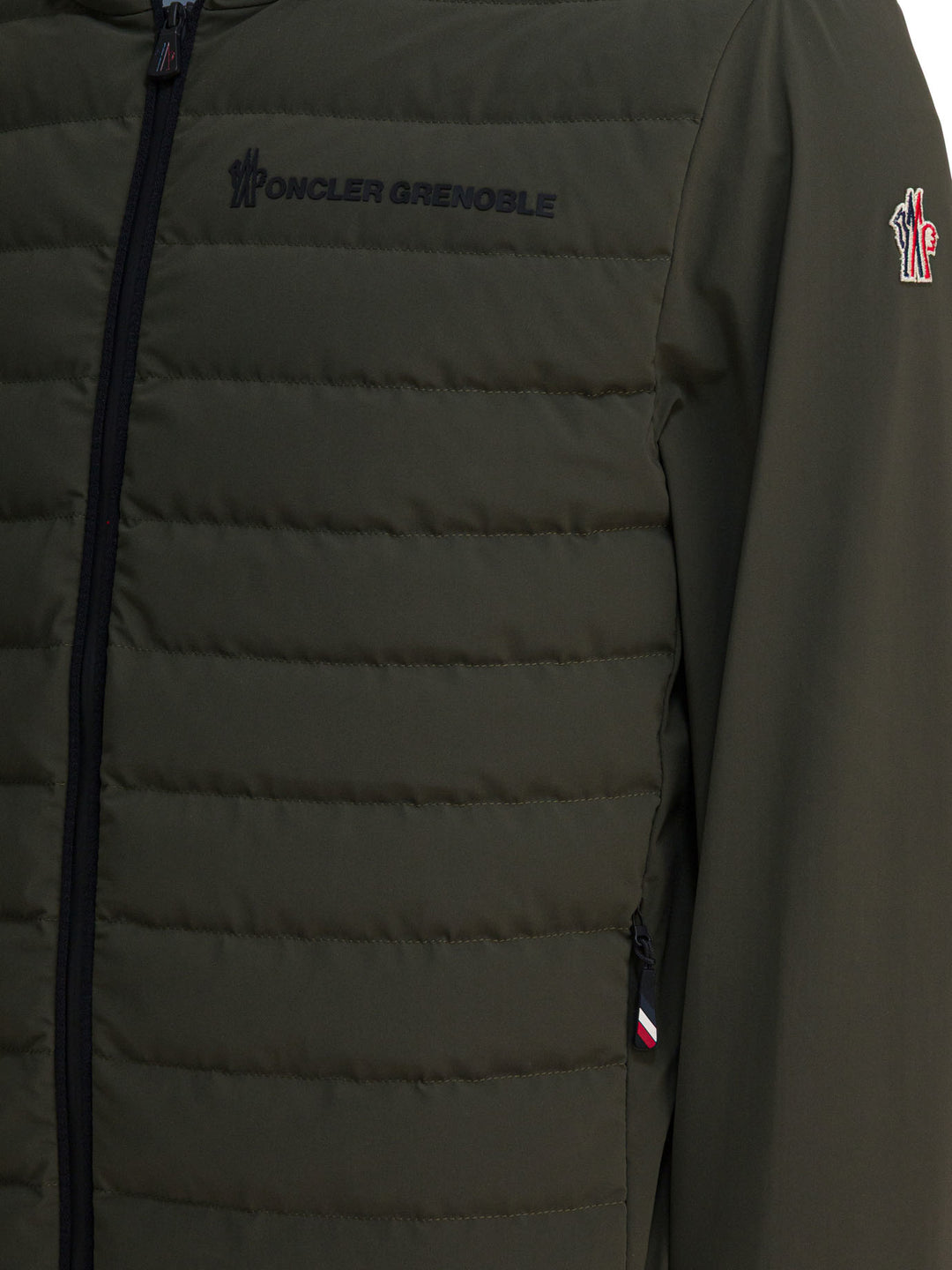 Moncler Grenoble Zipper Sweatshirt Sweatshirts - Verde | b059776d1ccdda84de481e480d60356d579ac1ad