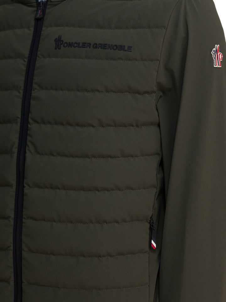 Moncler Grenoble Zipper Sweatshirt Sweatshirts - Verde | b059776d1ccdda84de481e480d60356d579ac1ad
