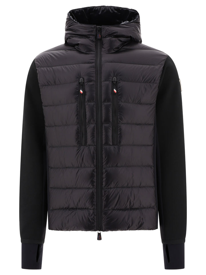 Moncler Grenoble Padded Hoodie Sweatshirts - Nero | 10d4ac30e020d27f78daa2ec1485c91c5fbec3fe