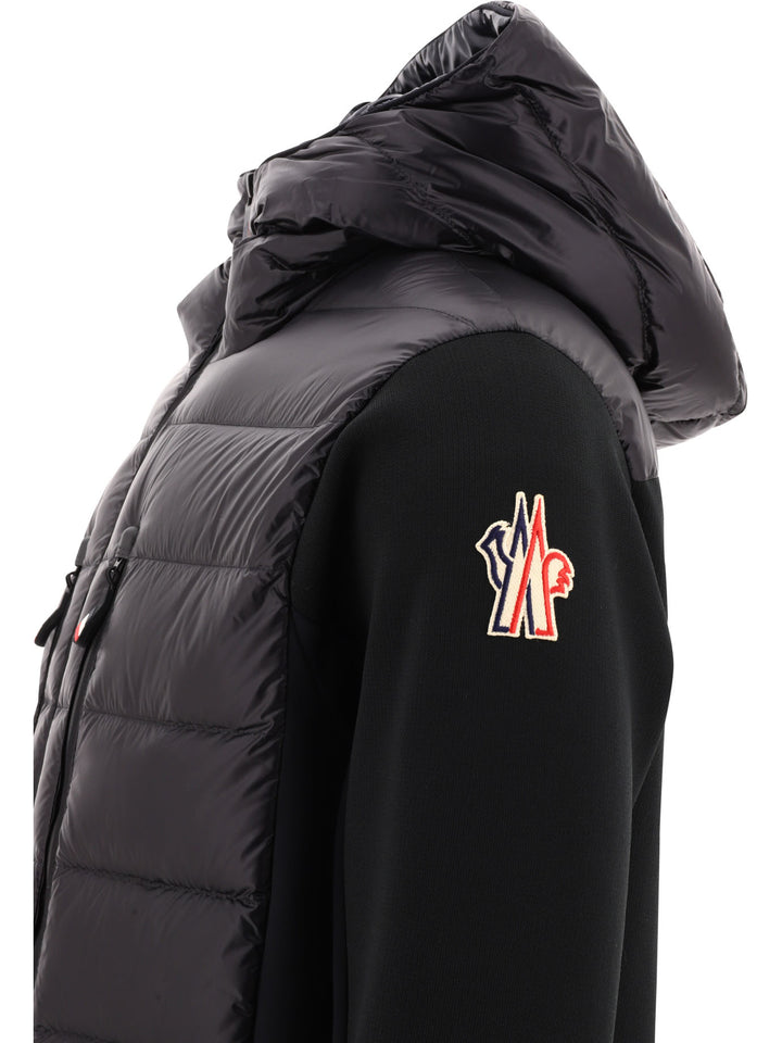 Moncler Grenoble Padded Hoodie Sweatshirts - Nero | 4666e48eb93c0712295f666d2122c5f49b8cd444