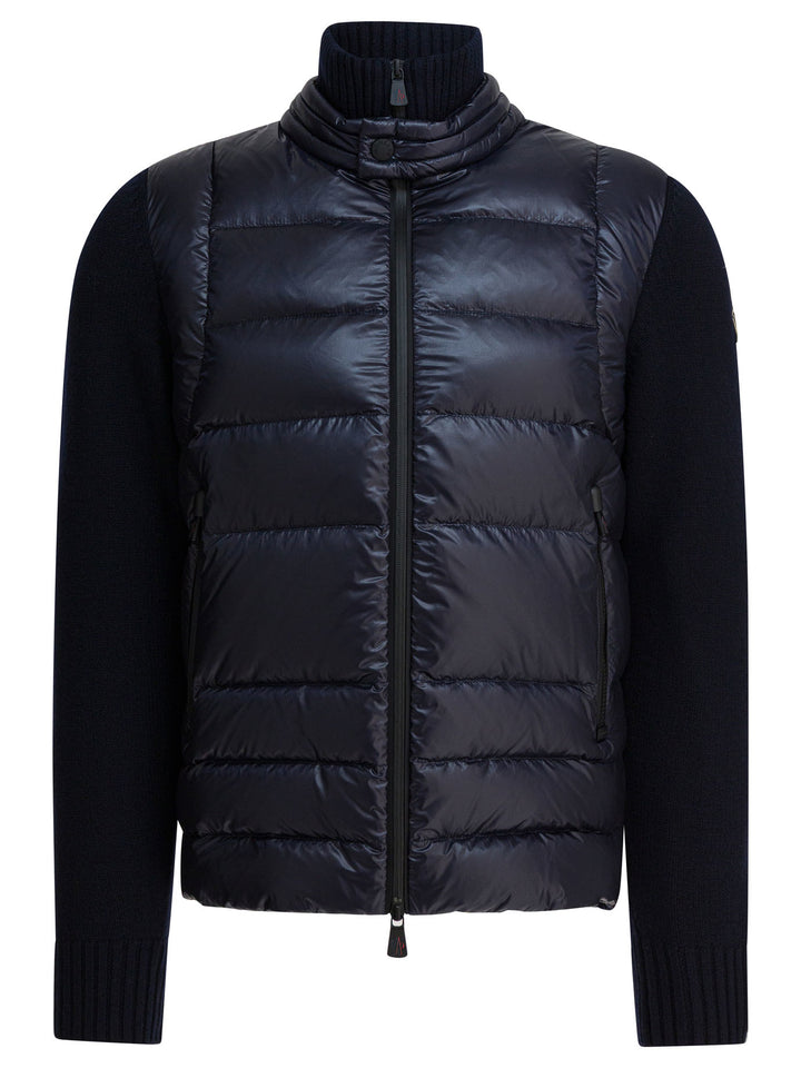 Moncler Grenoble Tricot Jackets and Coats - Blu | 672ac79c0bce278779bb45976193dc76dd3bc2bf