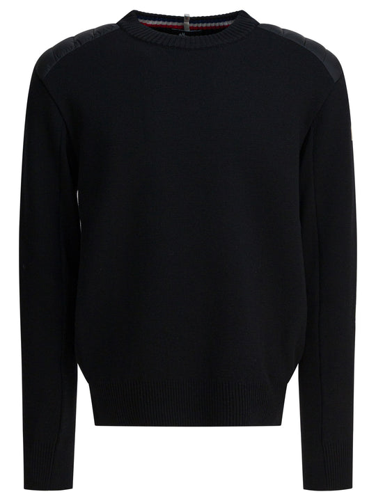 Wool Crewneck Sweater Knitwear Blu