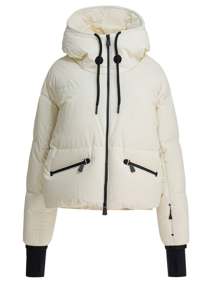 Moncler Grenoble Allesaz Jackets and Coats - Bianco | 9ce00be6bd2ad0ace3d7dd3c576b2d3eb2399350