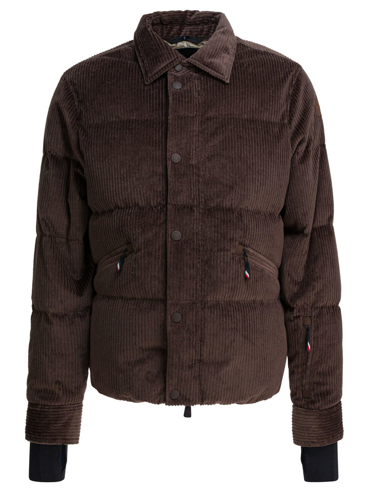 Moncler Grenoble Elgon Jackets and Coats - Marrone | d60ed0a037d8b66cbb18f2ea075b66da95cd633f