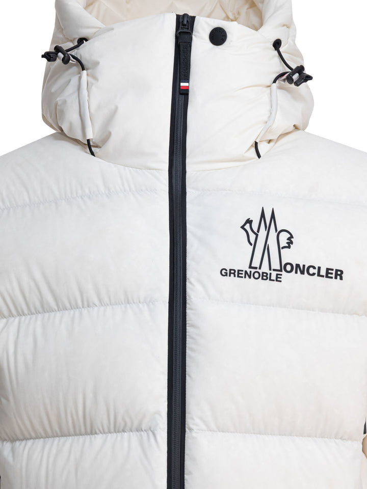 Moncler Grenoble Isorno Jackets and Coats - Bianco | a68f918a1331cdf316eee983c0c87964c93ccc53